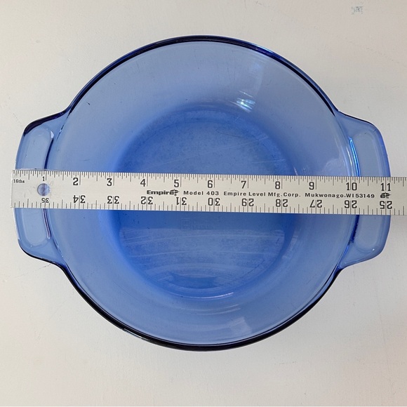 Anchor Hocking Cobalt Blue 1.5 Quart Casserole Dish 1-1/2 Qt Baking Serving Dish - Picture 14 of 16